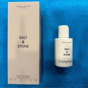 Salt & Stone Santal & Vetiver Body Oil - White